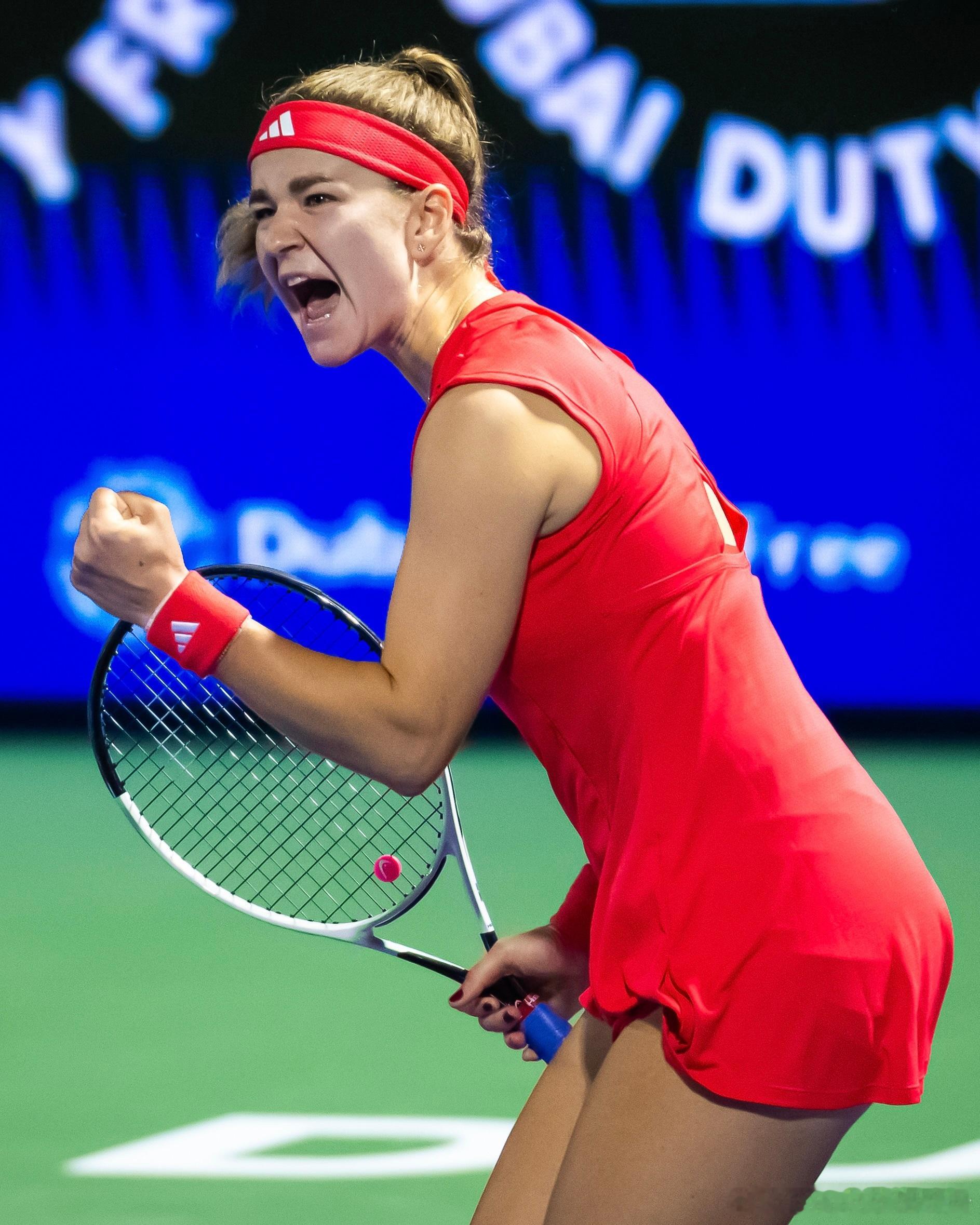 🟣WTA1000迪拜女单四强对阵🇩🇰陶森vs【14】🇨🇿穆霍娃【6】?