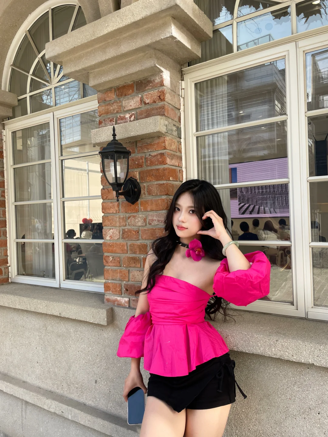 我要做明艳大美女💕玫红色和夏天绝配