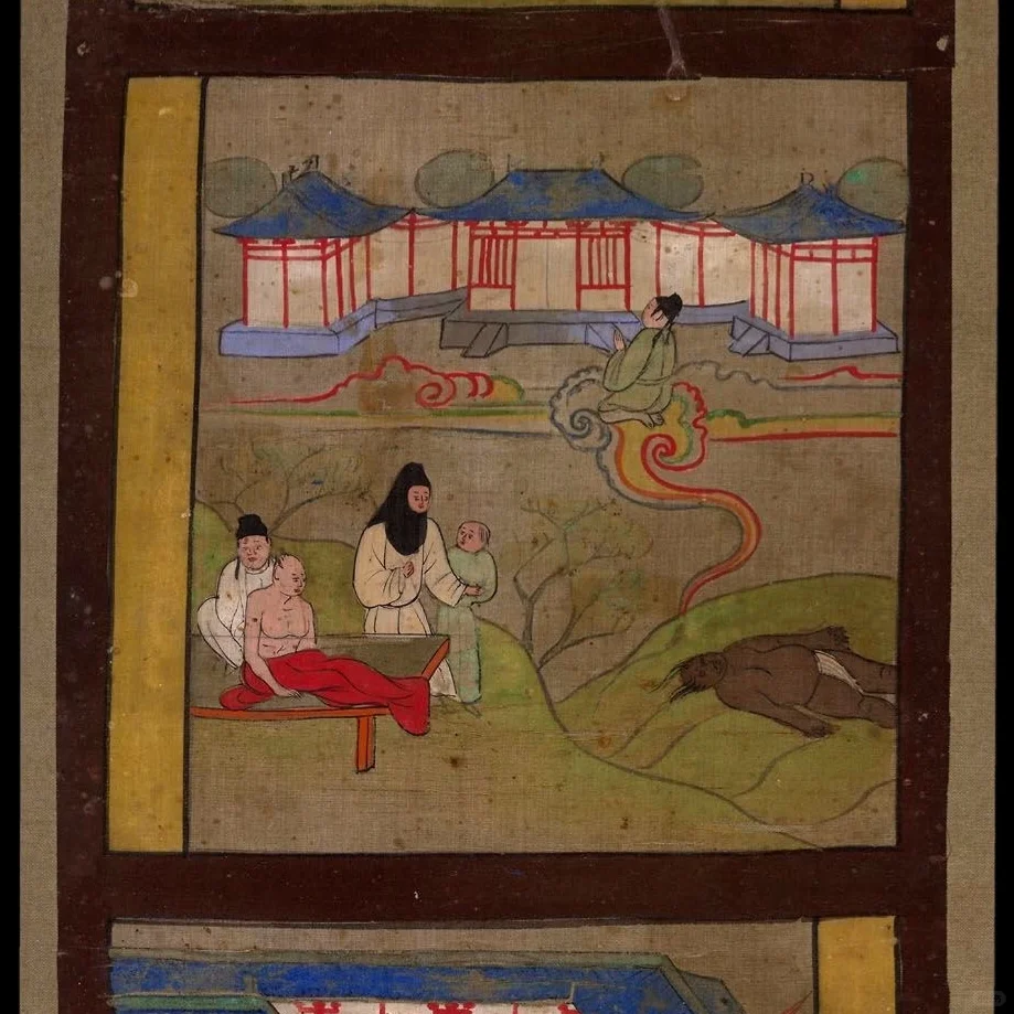 敦煌壁画，这画的是什么故事？好像分镜