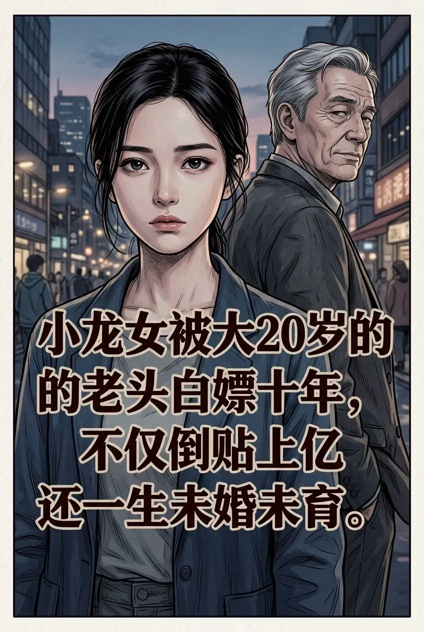 小龙女被大20岁的的老头自標十年，不仅倒。贴上亿还一生未婚来育。