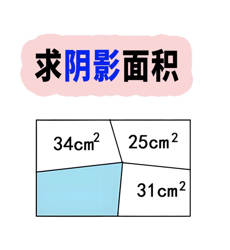 这是一个求阴影面积的问题。