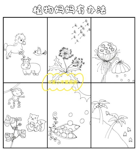 手绘绘本故事、连环画