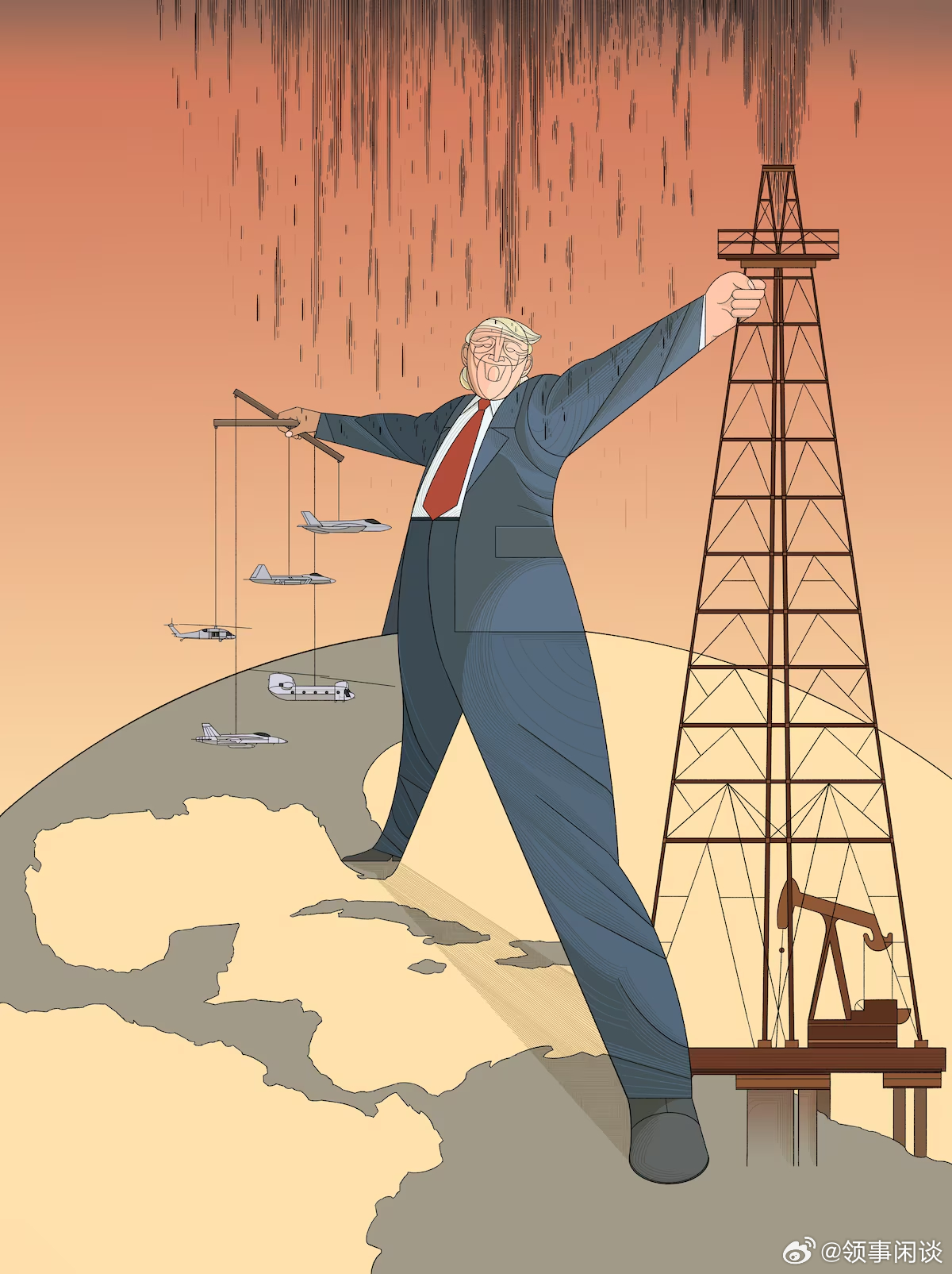 【奉行孤立主义的特朗普也许一直都是帝国主义者】（华盛顿邮报）总统被困在镀金时代的