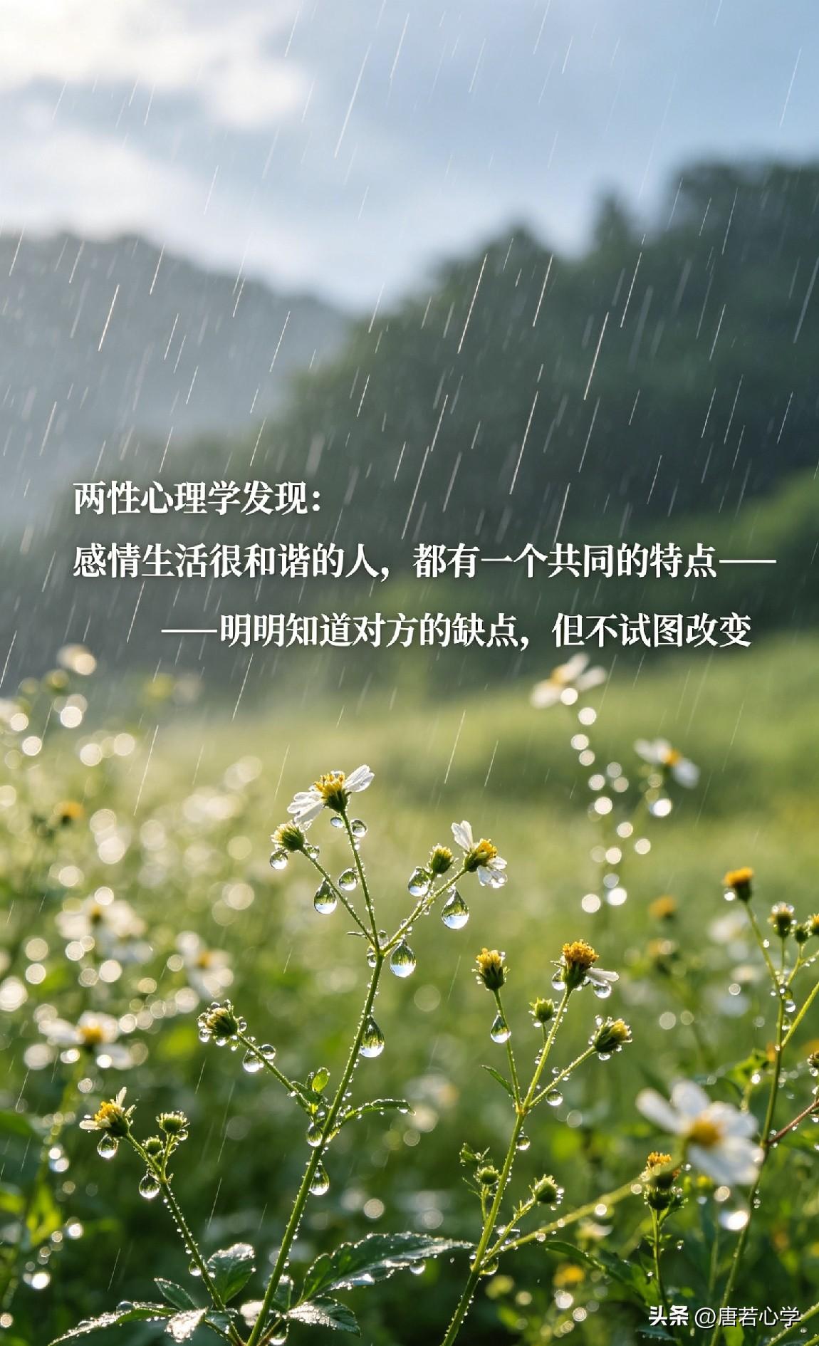 两性心理学发现：感情生活很和谐的人，都有一个共同的特点——明明知道对方的缺点，但