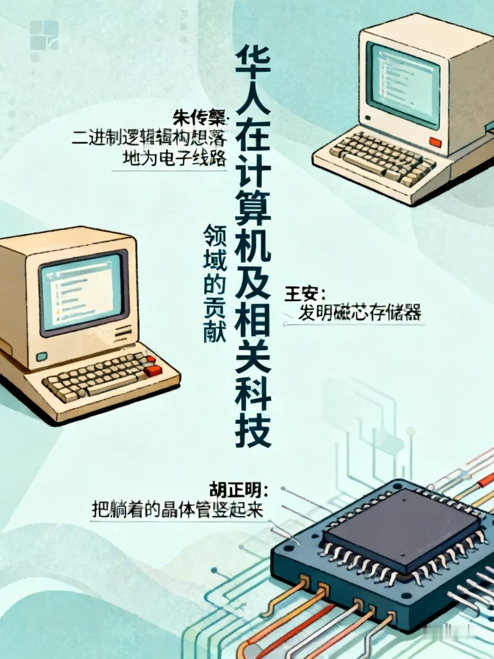 最近刷视频，了解到华人在计算机及相关高科技中发挥了巨大的作用。朱传榘，将二进制逻