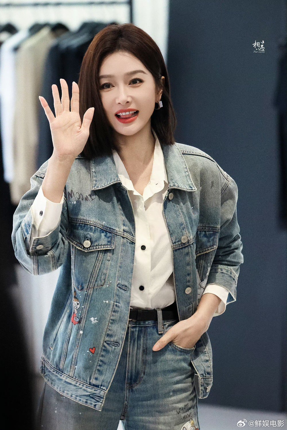 欧阳娜娜秦岚同框欧阳娜娜秦岚活动同框，两个人都好美！欧阳娜娜秦岚活动同框秦岚欧阳