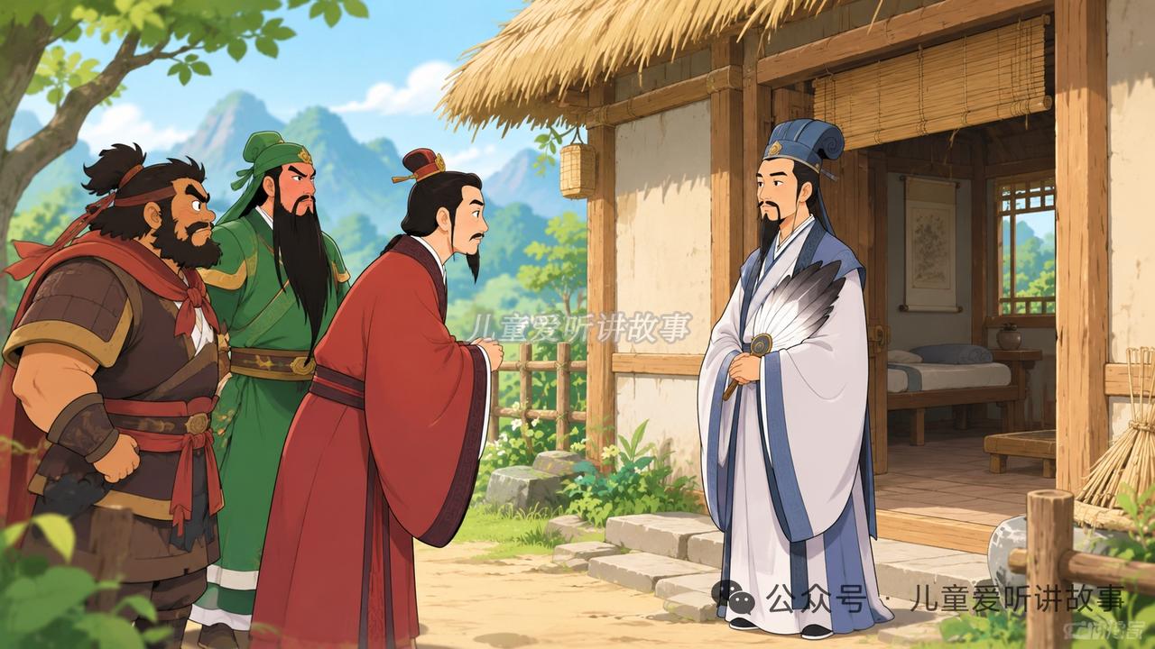 我也觉得三顾茅庐的真相大概率不是大家熟悉的版本。
看《三国志》里诸葛亮出师表自己