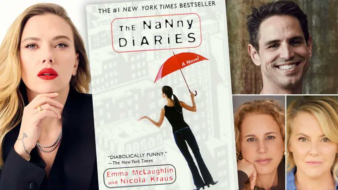 斯嘉丽·约翰逊将担任执行制片人，联手 Netflix 将畅销小说《保姆日记》改编