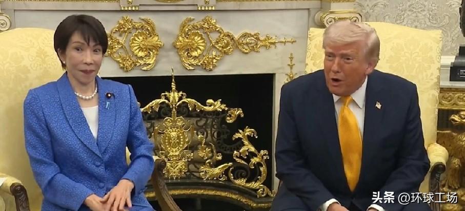 特朗普这嘴一如既往的“损”
特朗普在白宫接见日本政客高市早苗时，突然提起珍珠港那