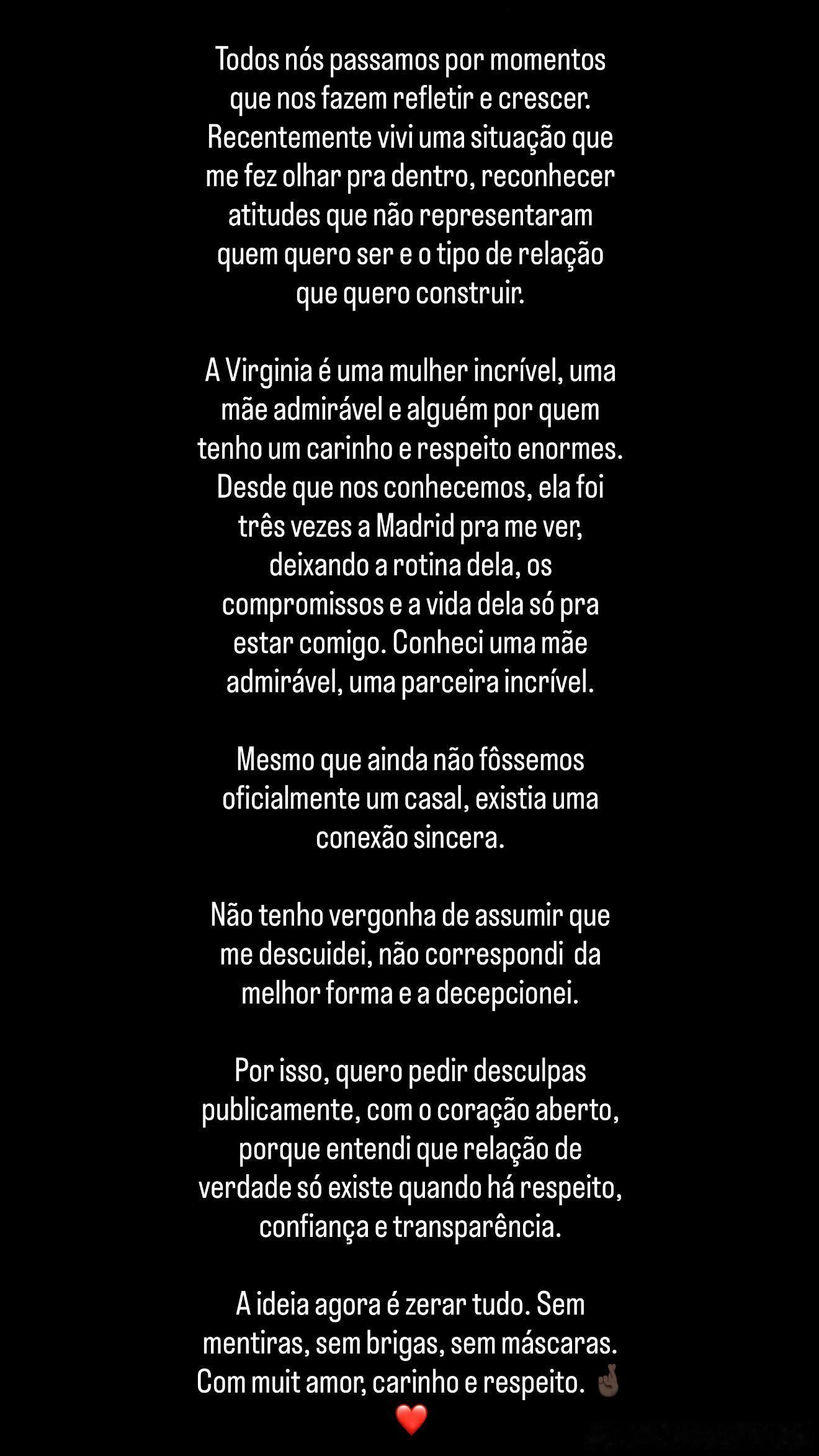 VINI：我们都会经历让人反思与成长的时刻。最近发生的事让我开始自省，意识到自己
