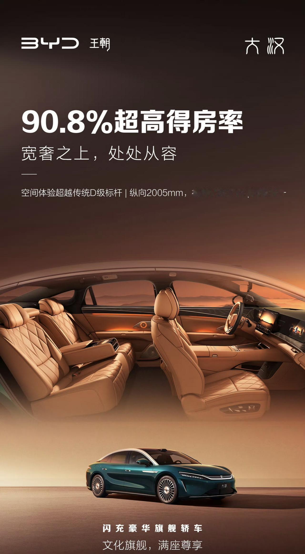 20多万标配后轮转向？比亚迪大汉这波是真敢给
 
实话讲，我等比亚迪大汉这台车，