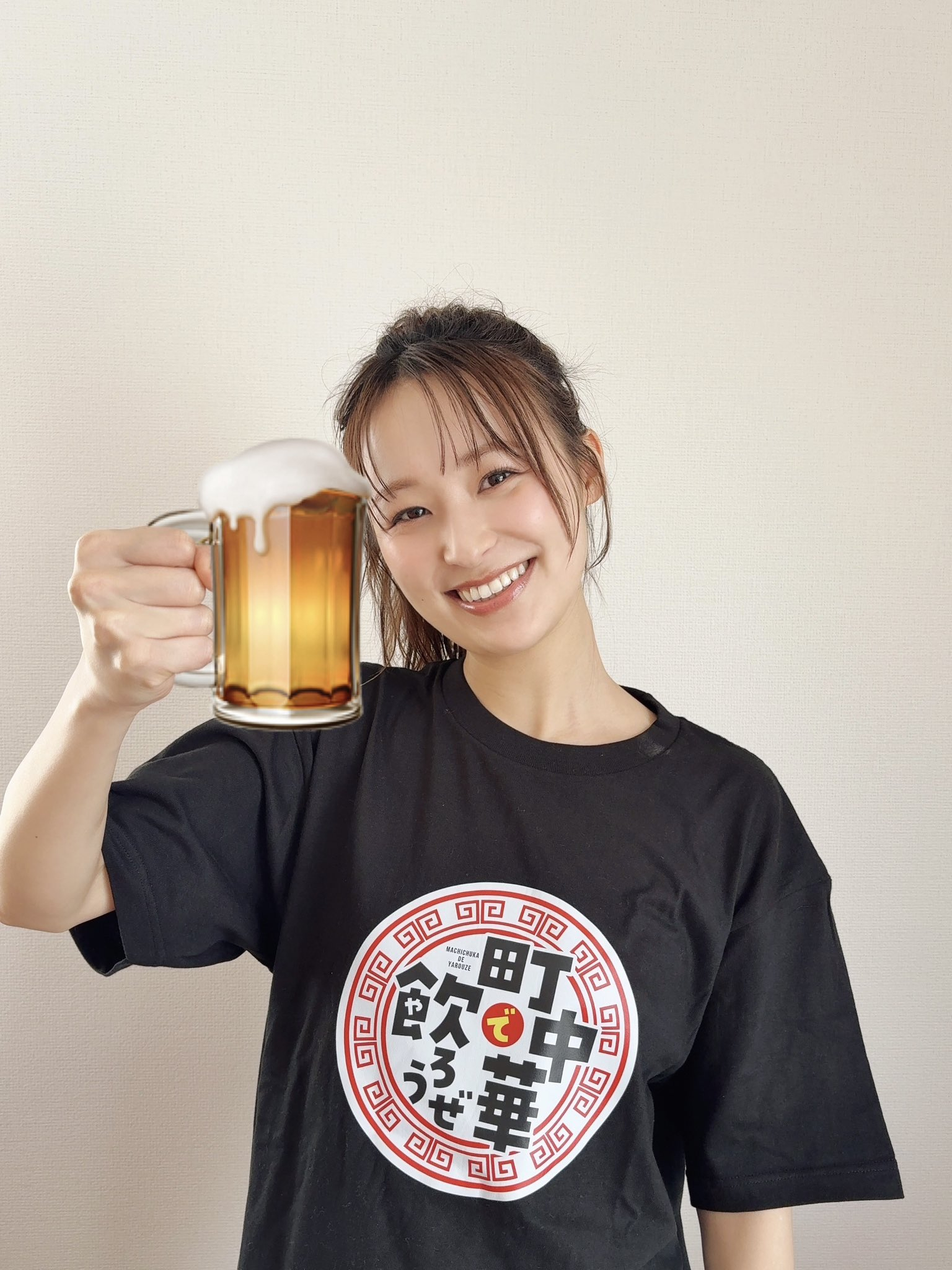 鈴木美羽（🍺🍜Tシャツ可愛いでしょーーー😙 