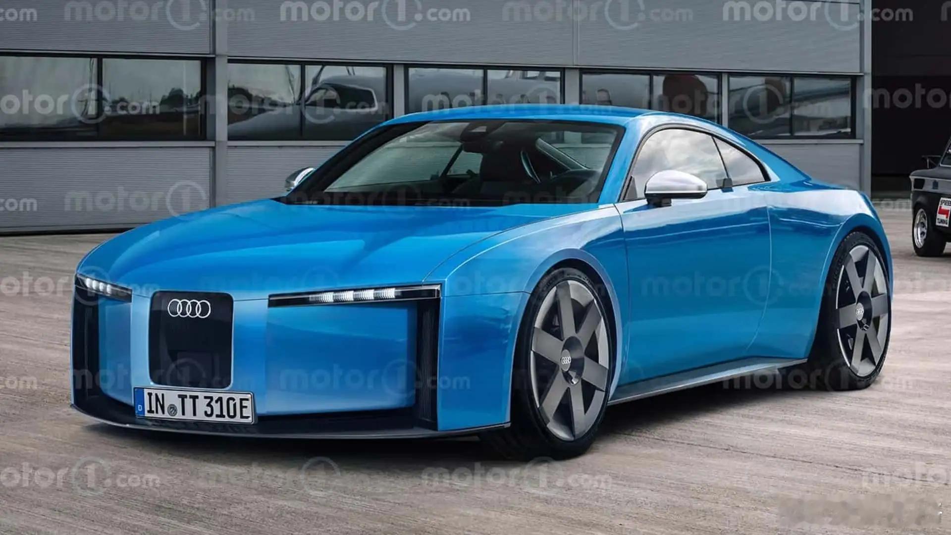 如果全新的奥迪TT是这样子你受得了吗？这是因为奥迪和捷豹的设计师晚上一起喝酒的吗