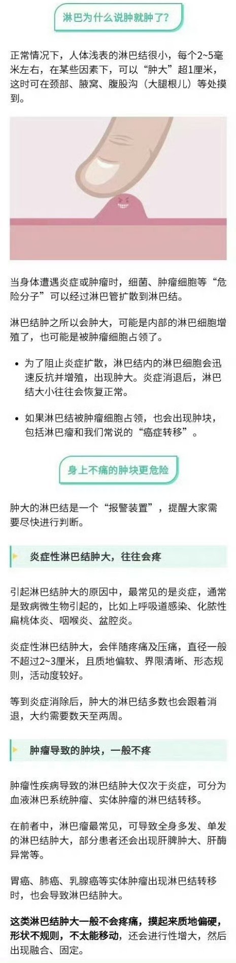 4个部位长疙瘩可能是疾病信号 这4个部位长疙瘩可能是疾病的信号！ 