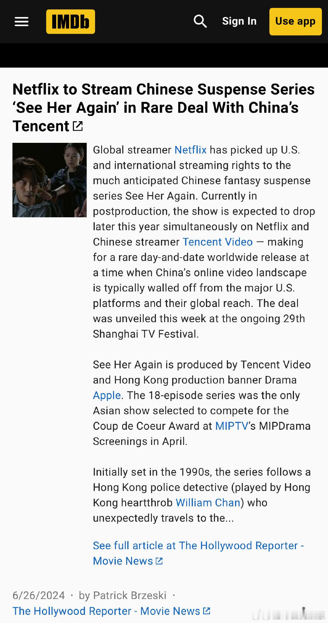 #陈伟霆[超话]##太阳星辰被好莱坞报道#太阳星辰，这未播先火的节奏真的很不错，