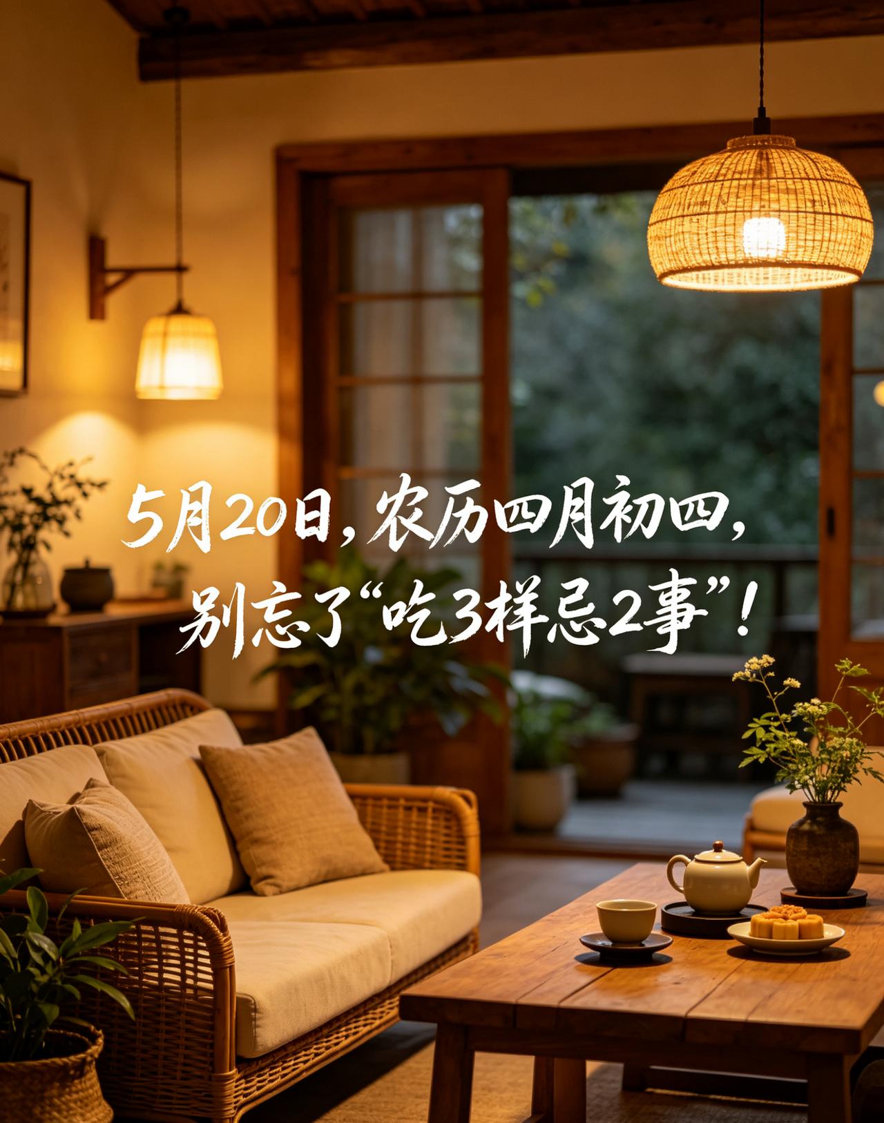 【今天5月20日！牢记“吃3样忌2事”，老规矩别当耳旁风，招财纳福保平安！】
