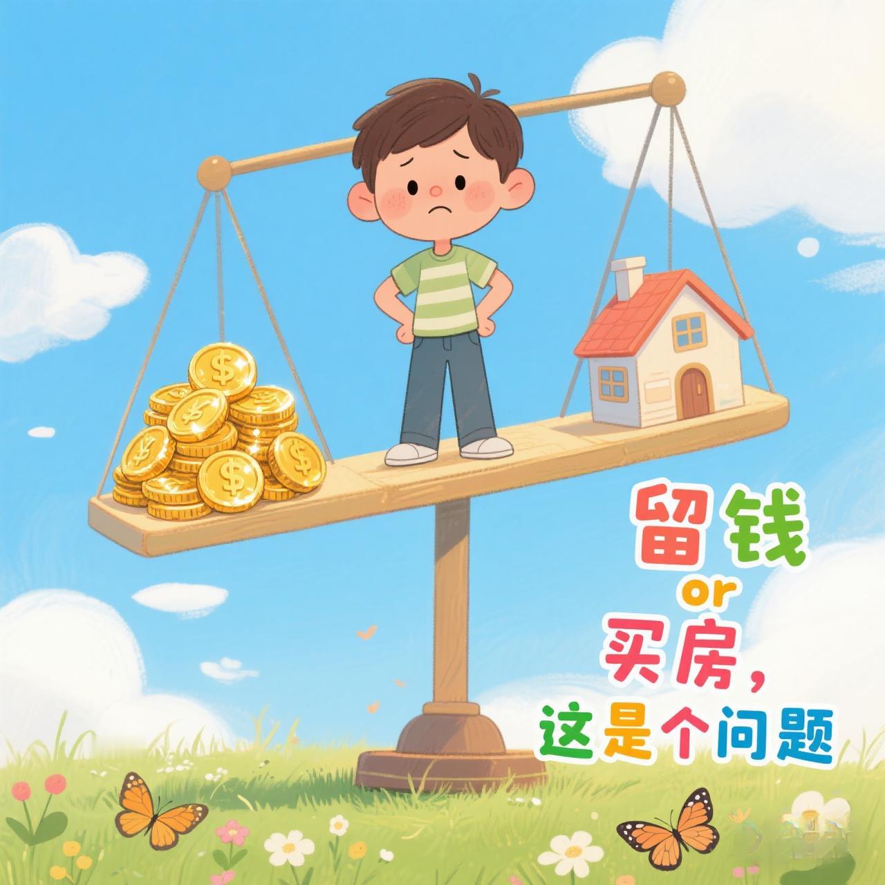 现在挣钱多难啊
年轻人不结婚不生娃
手里握着钱心里有底气
房子有个能住就行
我认