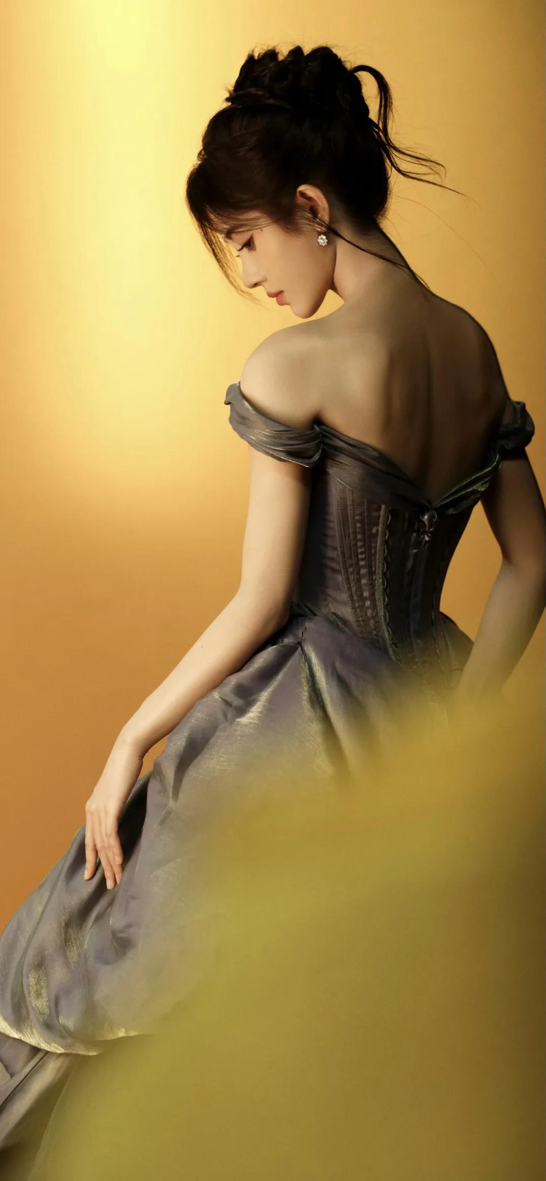 鞠婧祎。  高冷女神