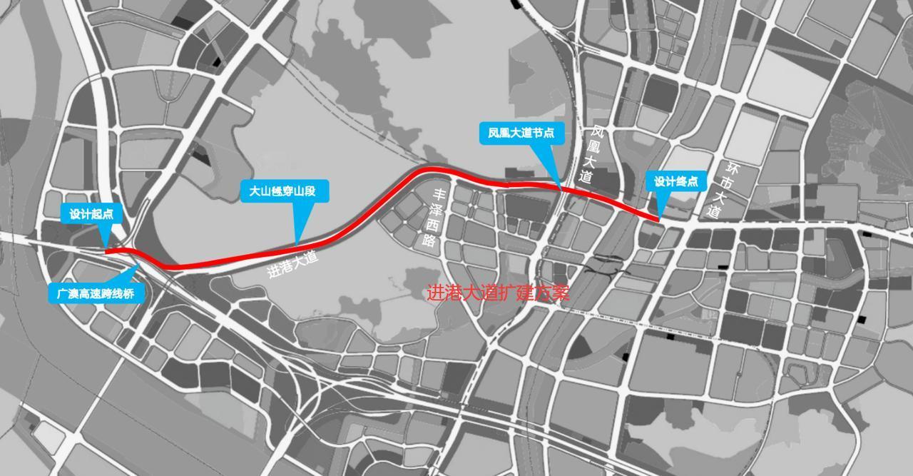 【进港大道凤凰大道路口到底会怎么改？】据南沙区2026年政府工作报告，今年将启动