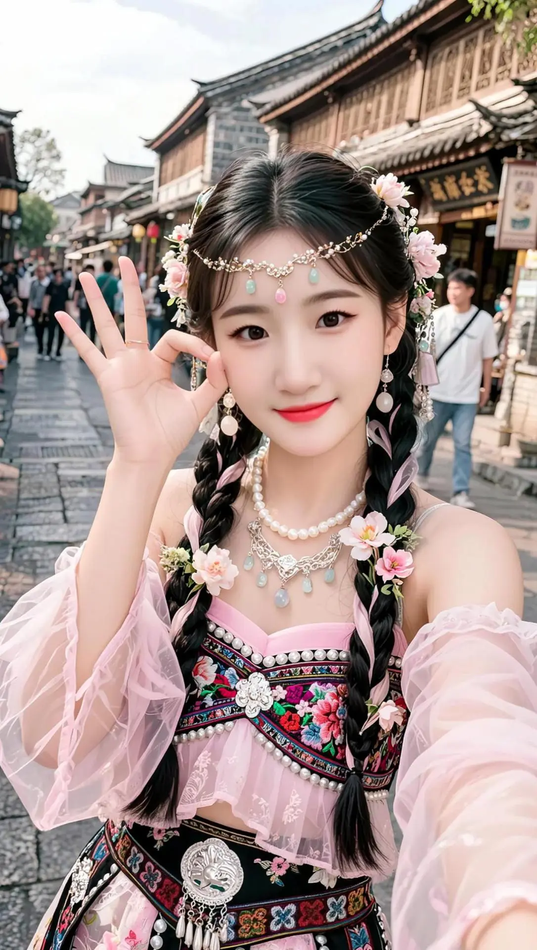 AI古城自拍风 随变ai随便玩