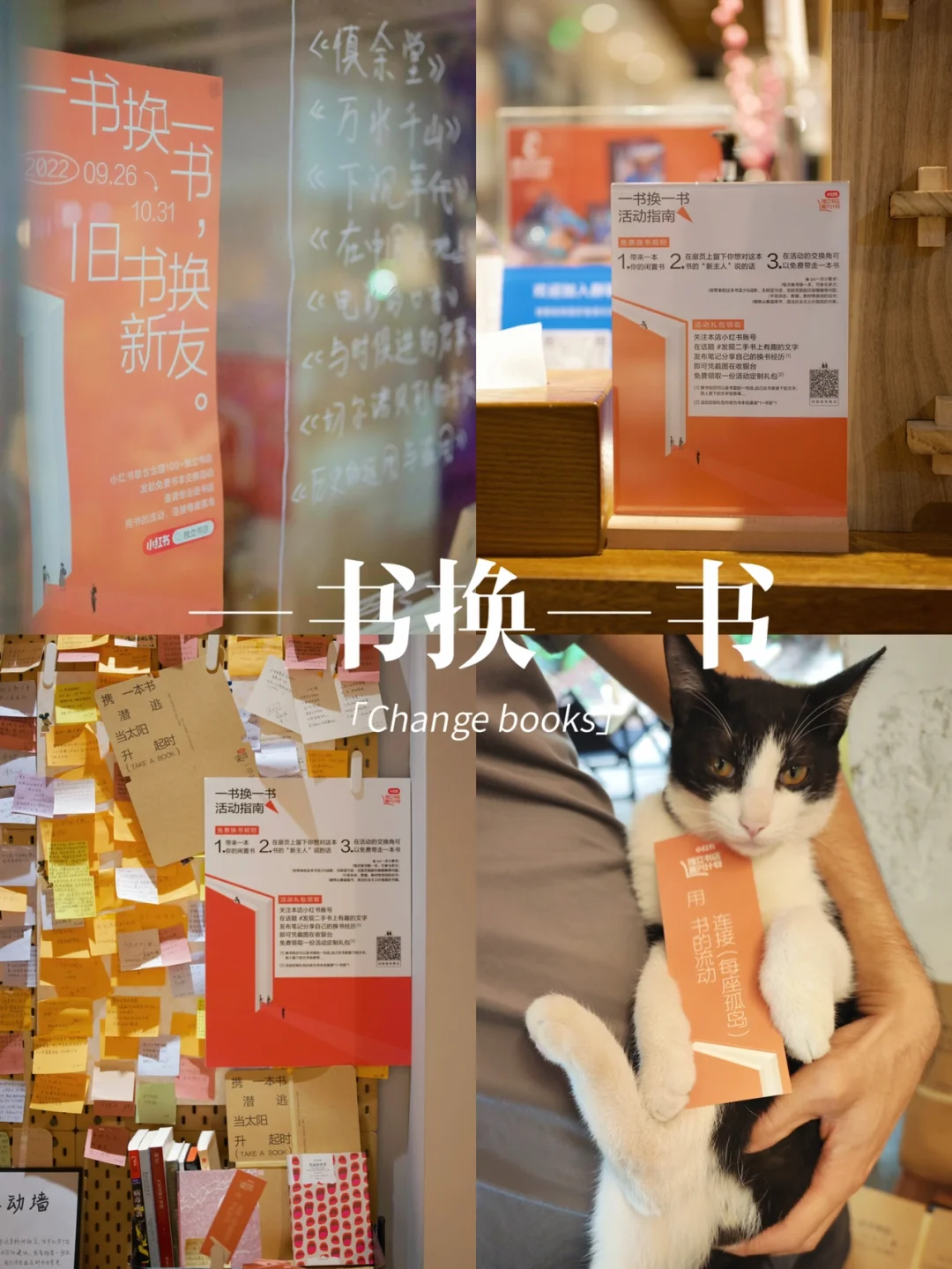 一书换一书📚来成都独立书店免费换书吧