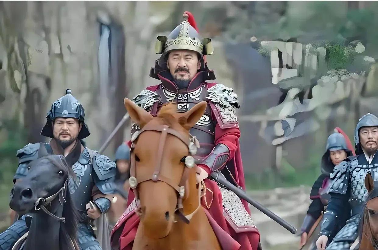 陈桥兵变后，赵匡胤入宫，符太后将幼帝柴宗训护在身后，问：“你对得起先帝的信任吗？