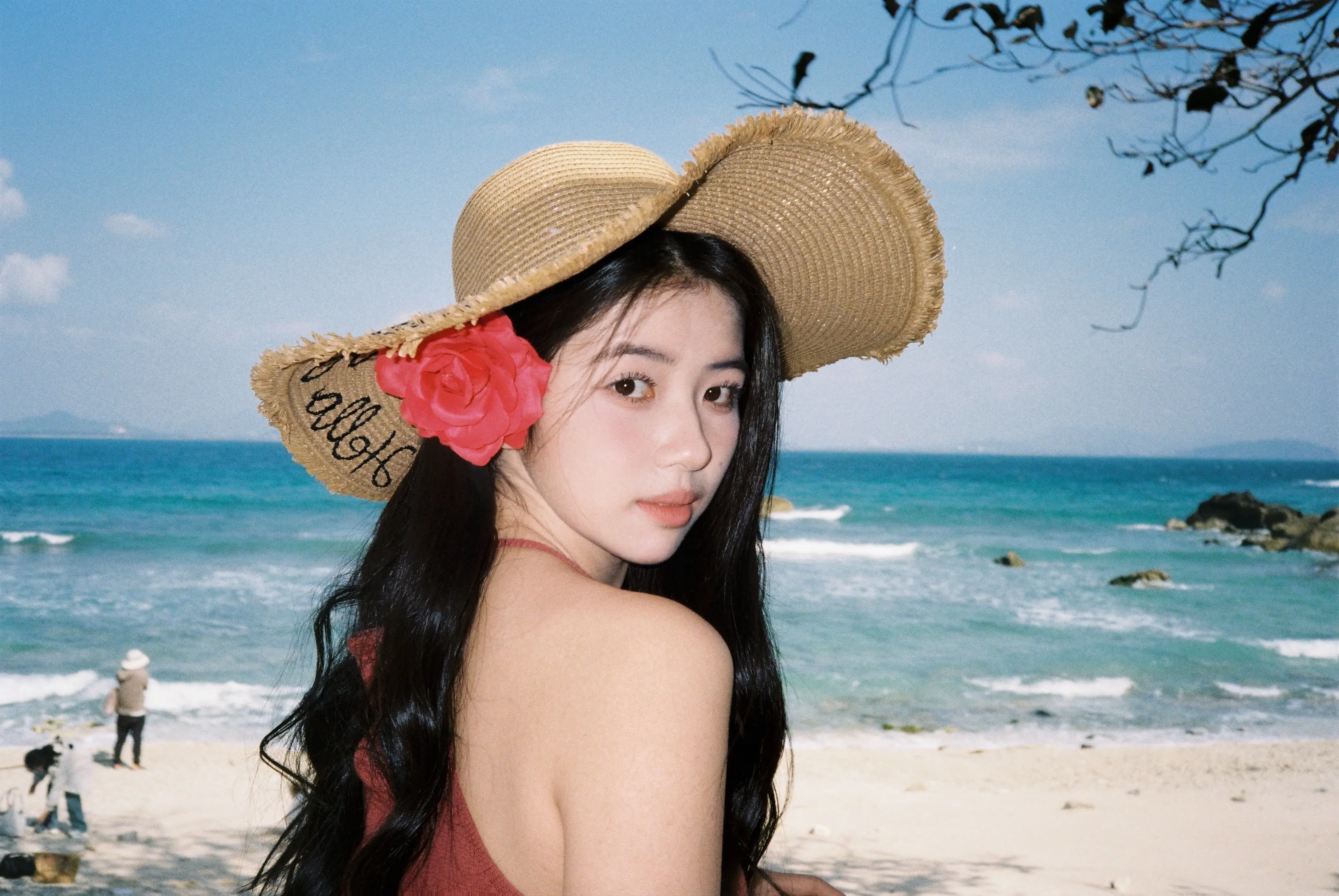 吹海边的风~拍的海边胶片~