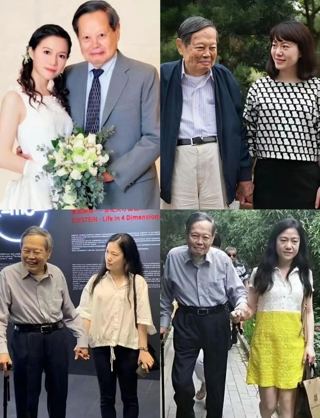 大物理学家杨振宁逝世，
去年还见过杨老出席活动时的视频。
当年杨振宁翁帆结婚的时