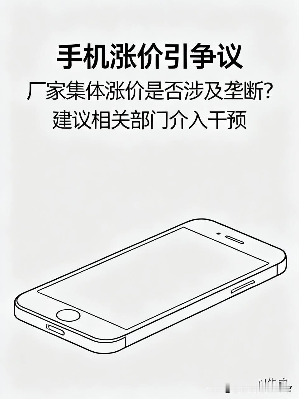 【谁给你的勇气？手机也敢涨价】

现在几大手机厂家一起涨价，蜗牛君觉得不可思议，