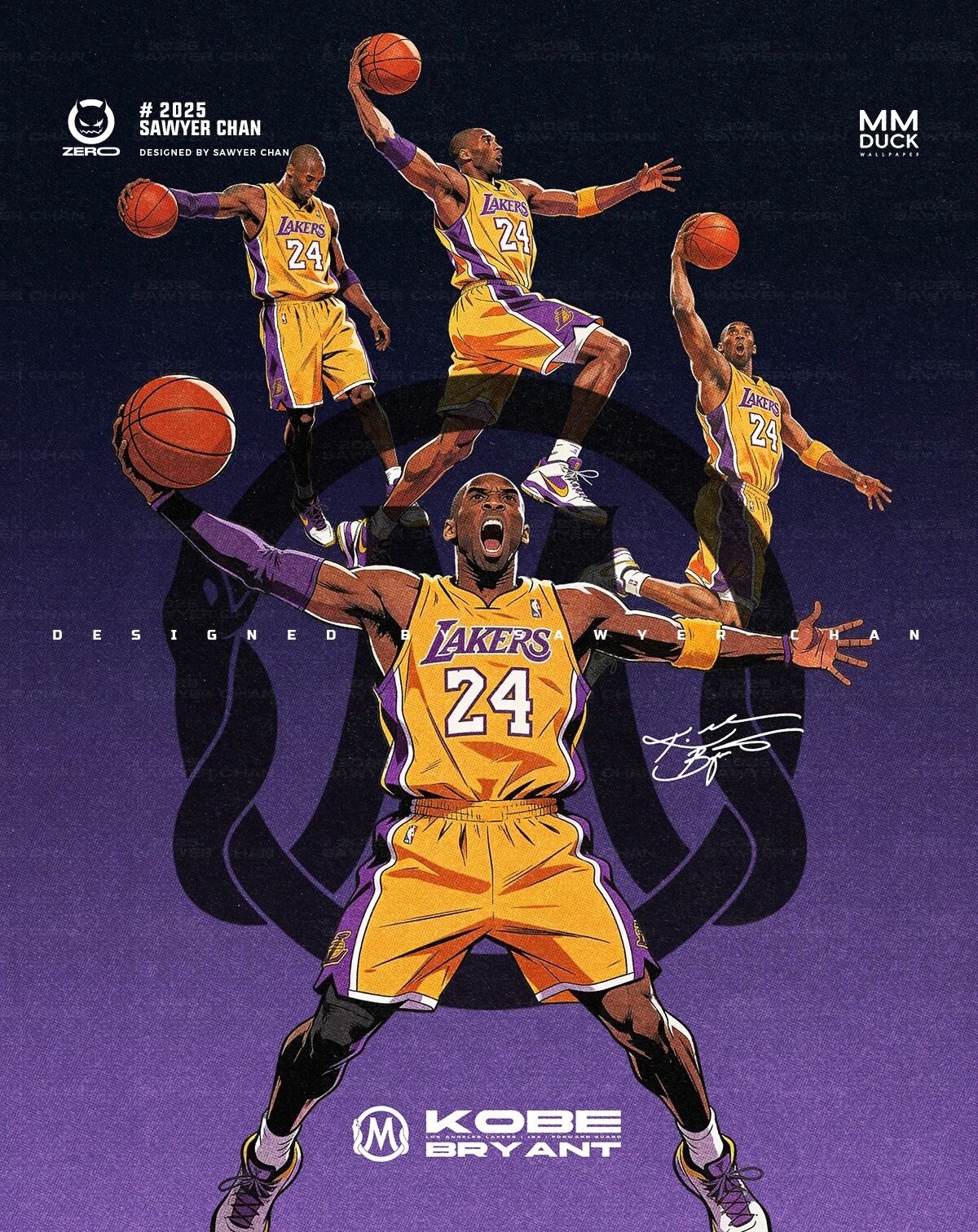 凌晨四点🕓💜💛科比KobeBryant凌晨四点