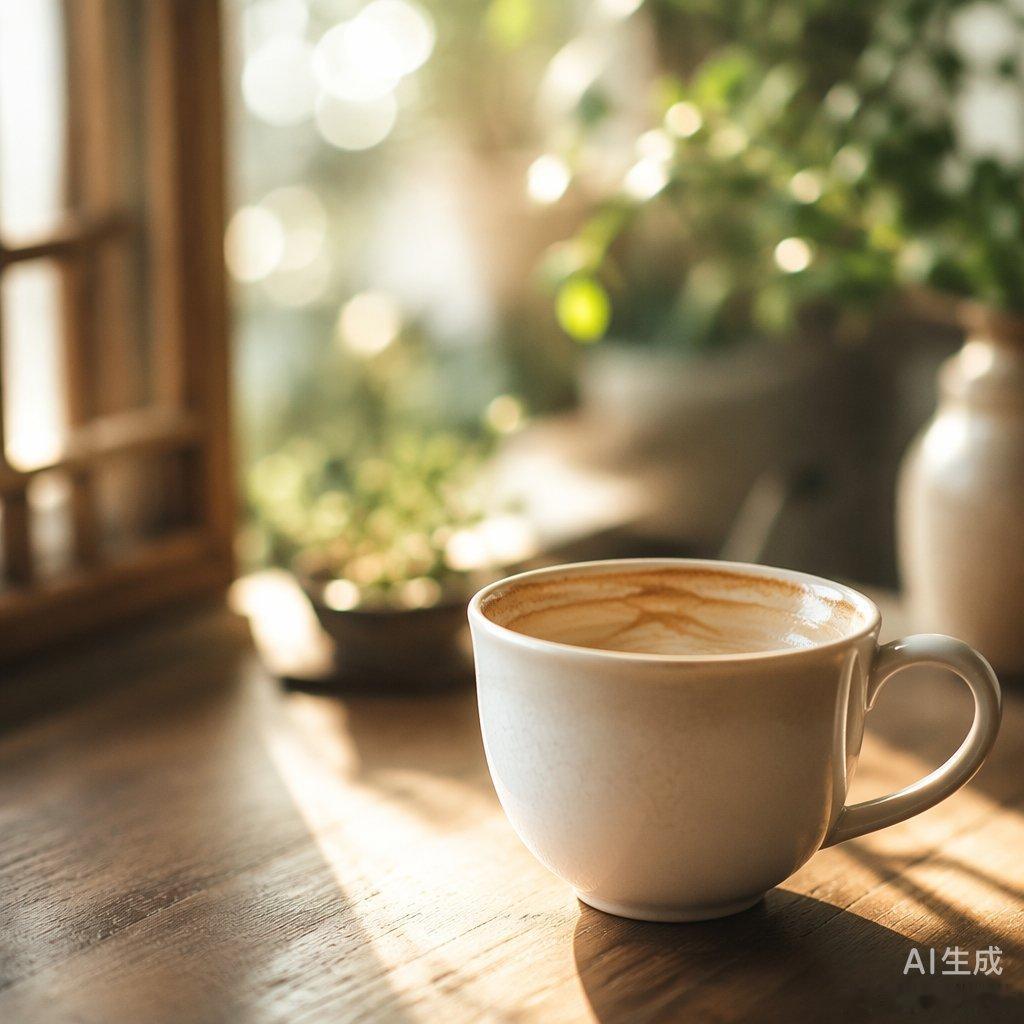 中国小写的c惊艳了世界早上用那只景德镇淘来的小杯子喝咖啡，杯底还留着上次拉花的痕