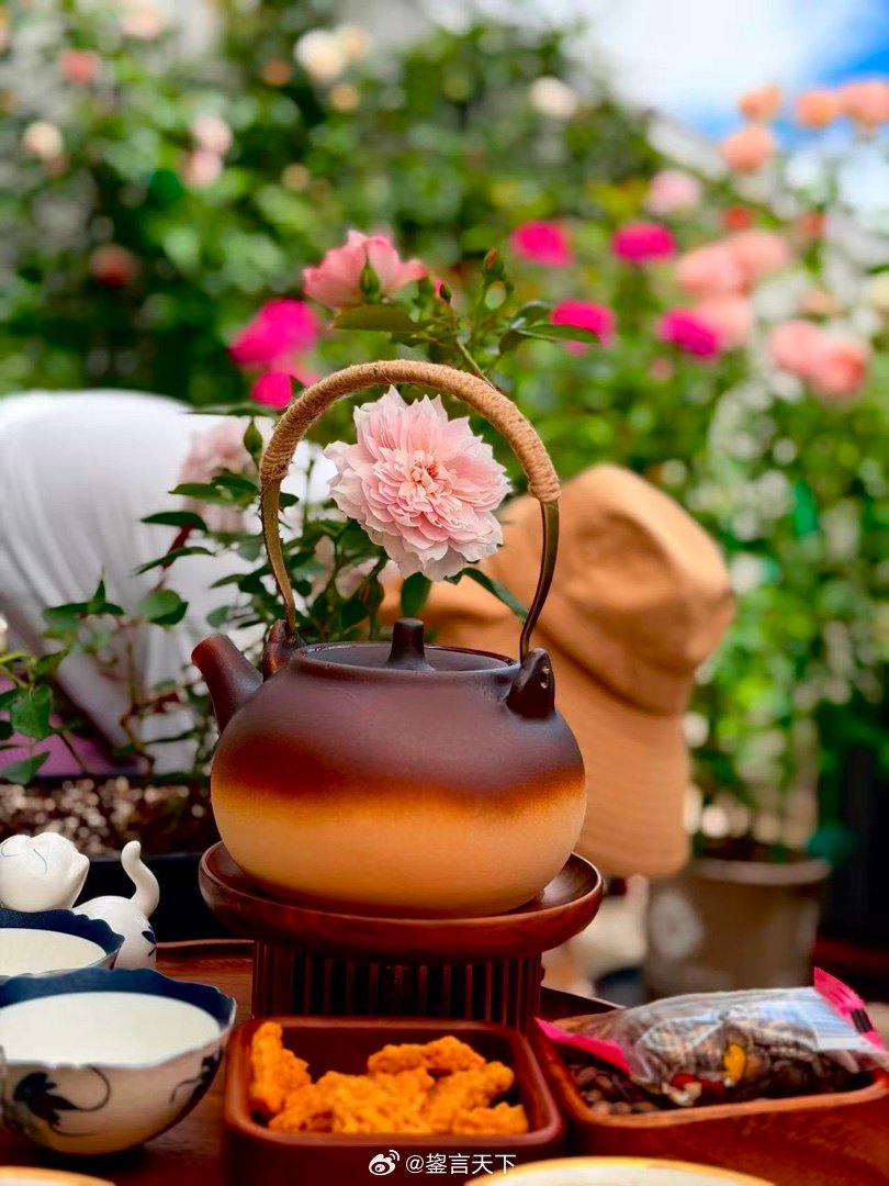 人生难得一日闲围炉静品半盏茶乖妈摄影 