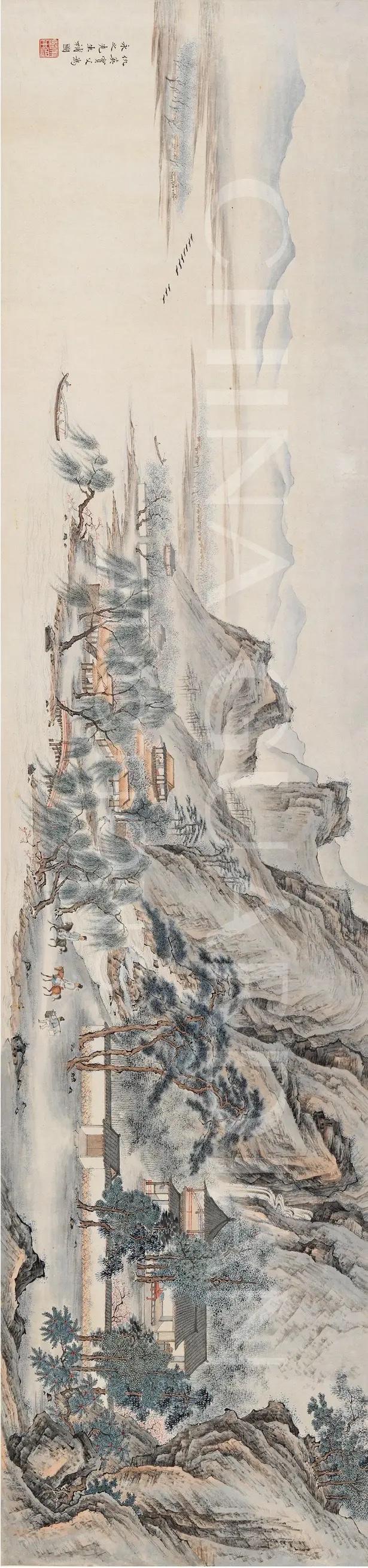 江苏省调查组通报：经分别与《江南春》图卷、《仿北苑山水轴》、《双马图轴》有关权利