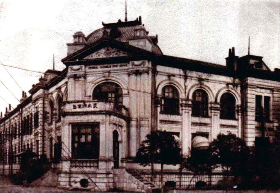 长春“新京”中央通邮便局，1907年竣工，如今还在的百年经典欧式建筑。原为日本人