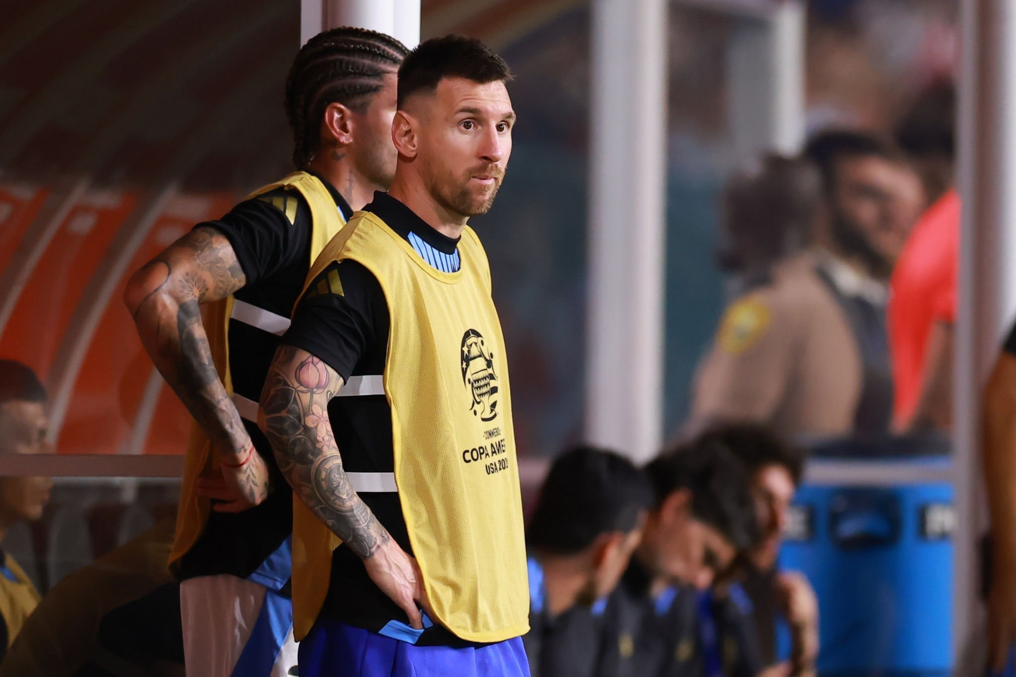 Gaston Edul：梅西将进入首发阵容，他们会等着看他今天的表现。Damia