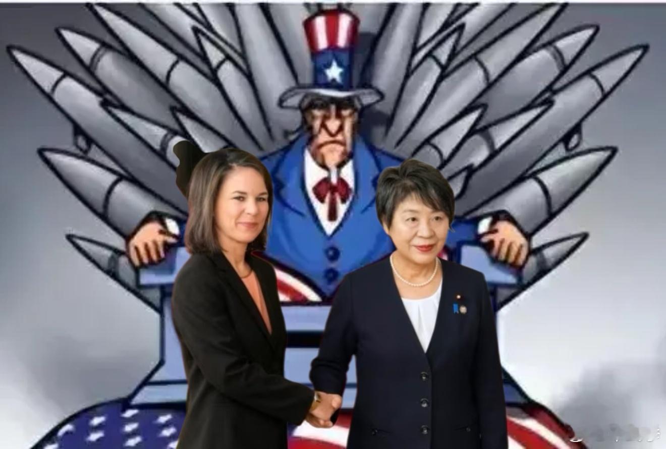 美国之音称，日本和德国签订军事合作条约应对中国威胁。[挖鼻] ​​​
