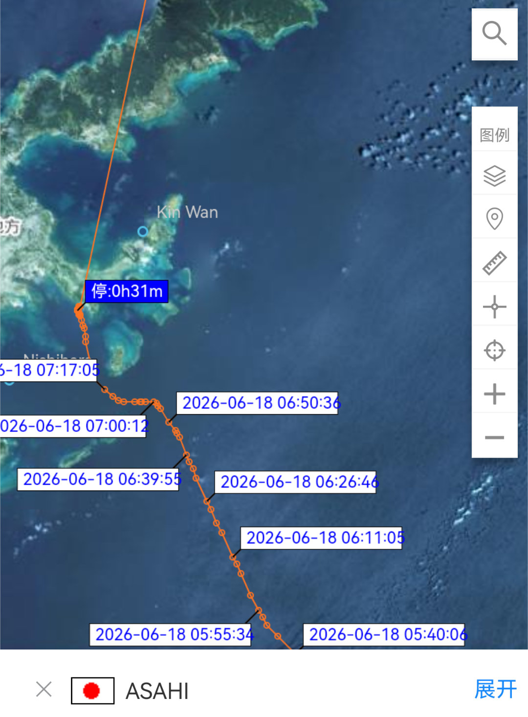中国海军御用摄影师交了白卷日本海自此次负责跟踪辽宁舰航母战斗群的是朝日号驱逐舰(
