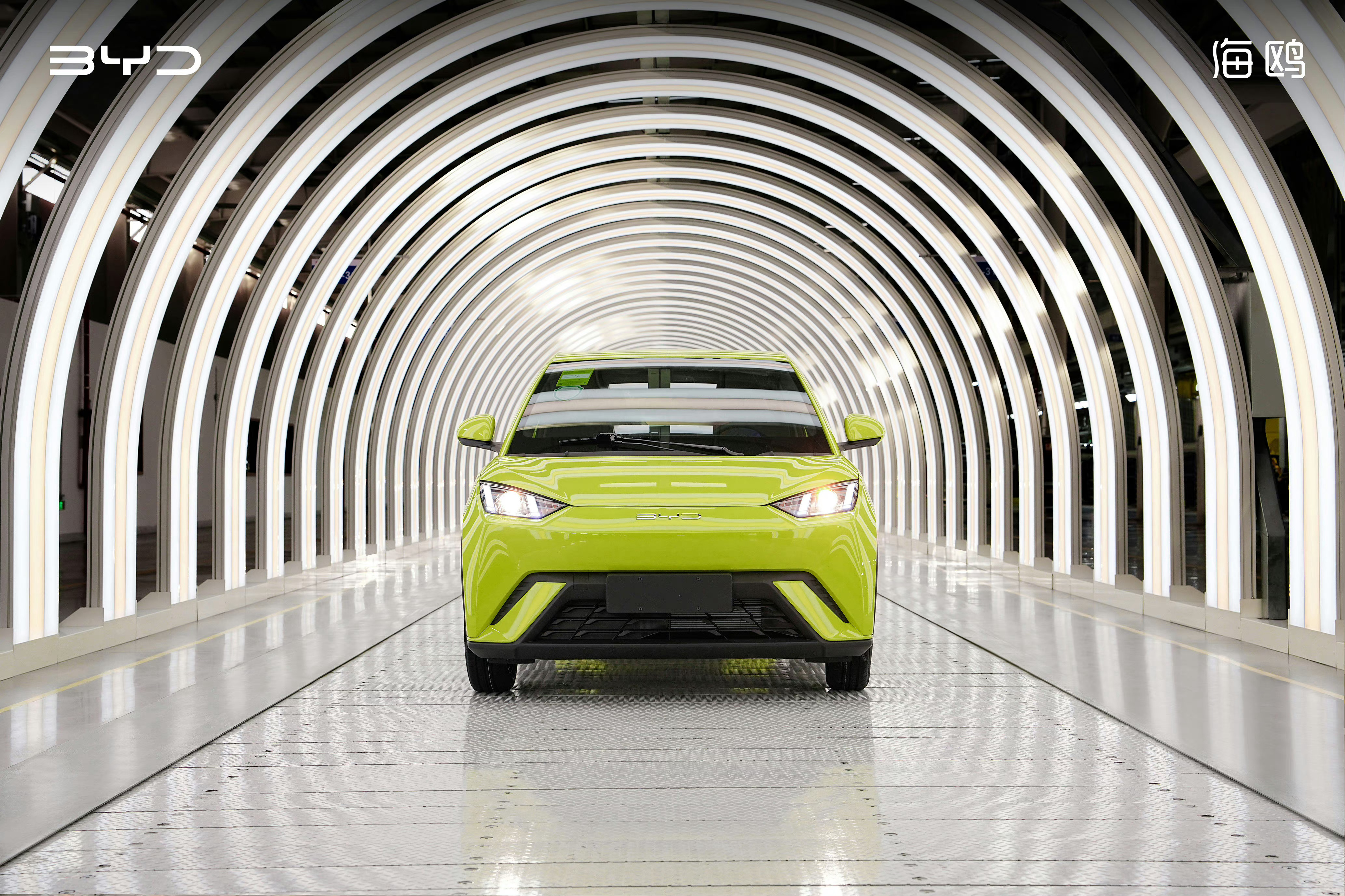 #比亚迪海鸥第20万辆下线#比亚迪海鸥4月底开始交付，短短6个多月就下线20万辆