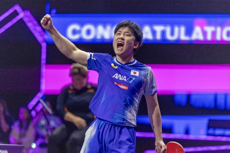 🏓 温瑞博 4-2 战胜张本智和（WTT重庆冠军赛·男单半决赛）
 
时间：2