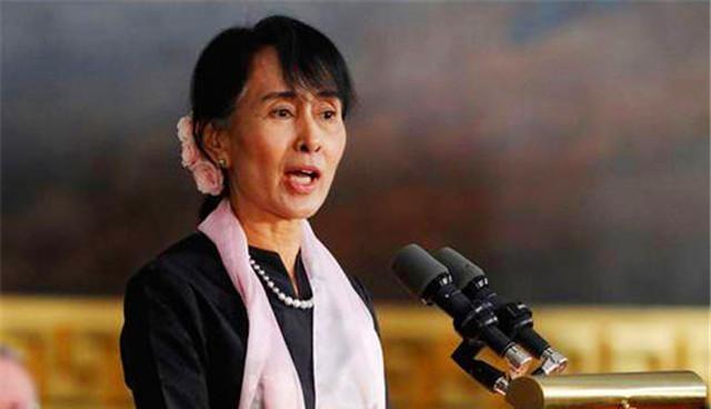 昂山素季表示，在勤奋方面，目前世界上还没有哪个国家能够超过中国这种努力精神！
2