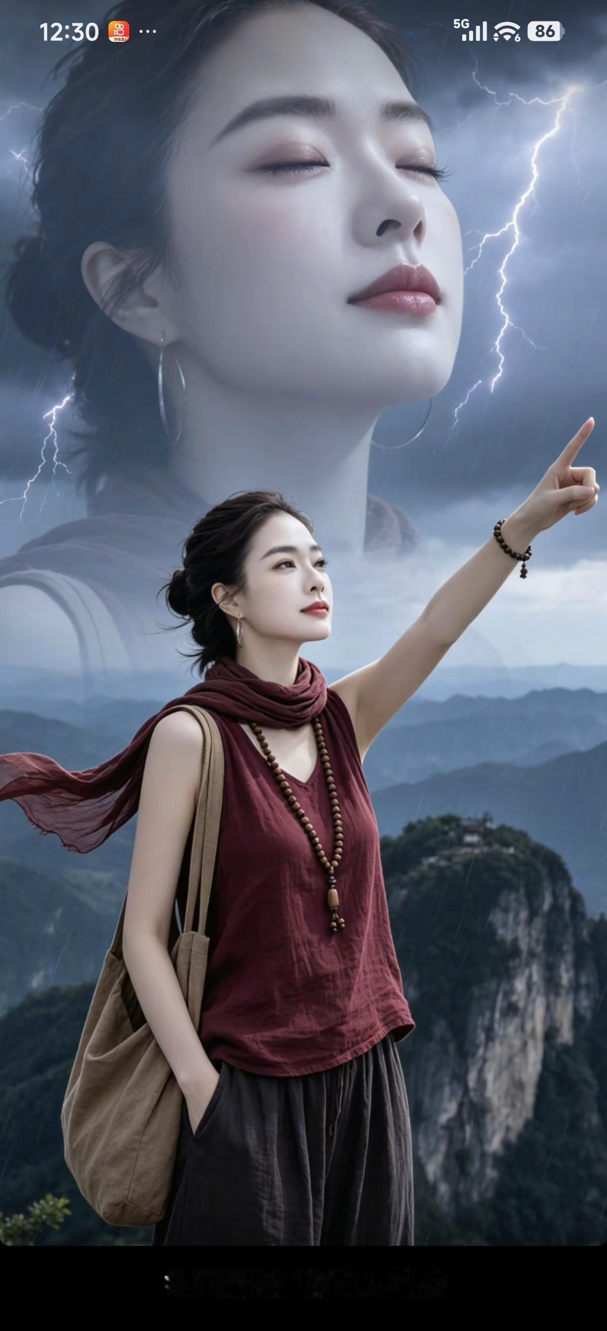 吸纳天地灵气感受自然风光 欣赏山川之美敬畏自然 在山间见天地见自己 大胆出发见天