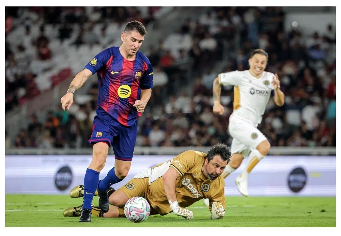 北京国安北京国安 巴萨元老vs世界传奇🔒9进球⚽️ 