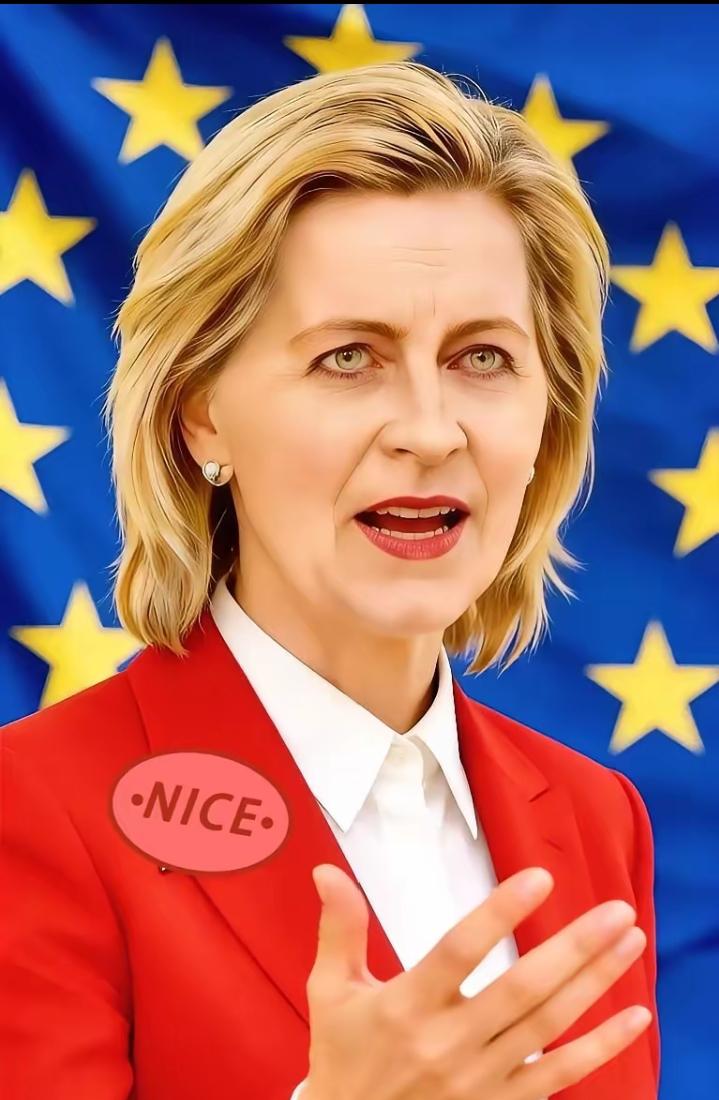 冯德莱恩当着全世界的面，直接跟美国硬刚了，1月7日在塞浦路斯的公开活动上，她掷地