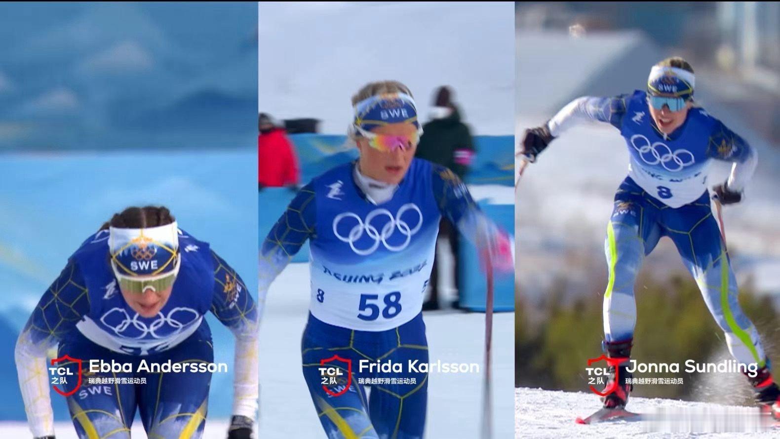 滑雪人的出场方式  谁还没被TCL之队的14位全球运动员打动！每个人都是为了冰雪