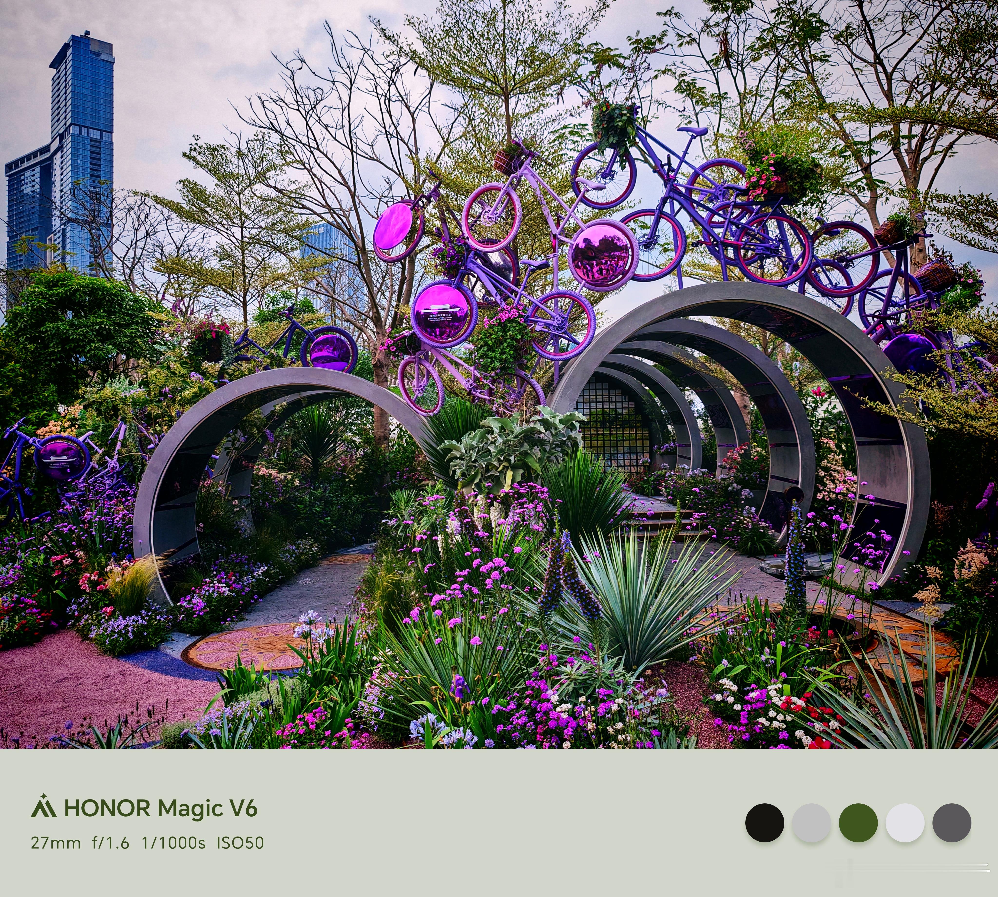 荣耀Magic V6解锁春天的100种颜色春风拂面,花开向暖,不负春光,不负韶华