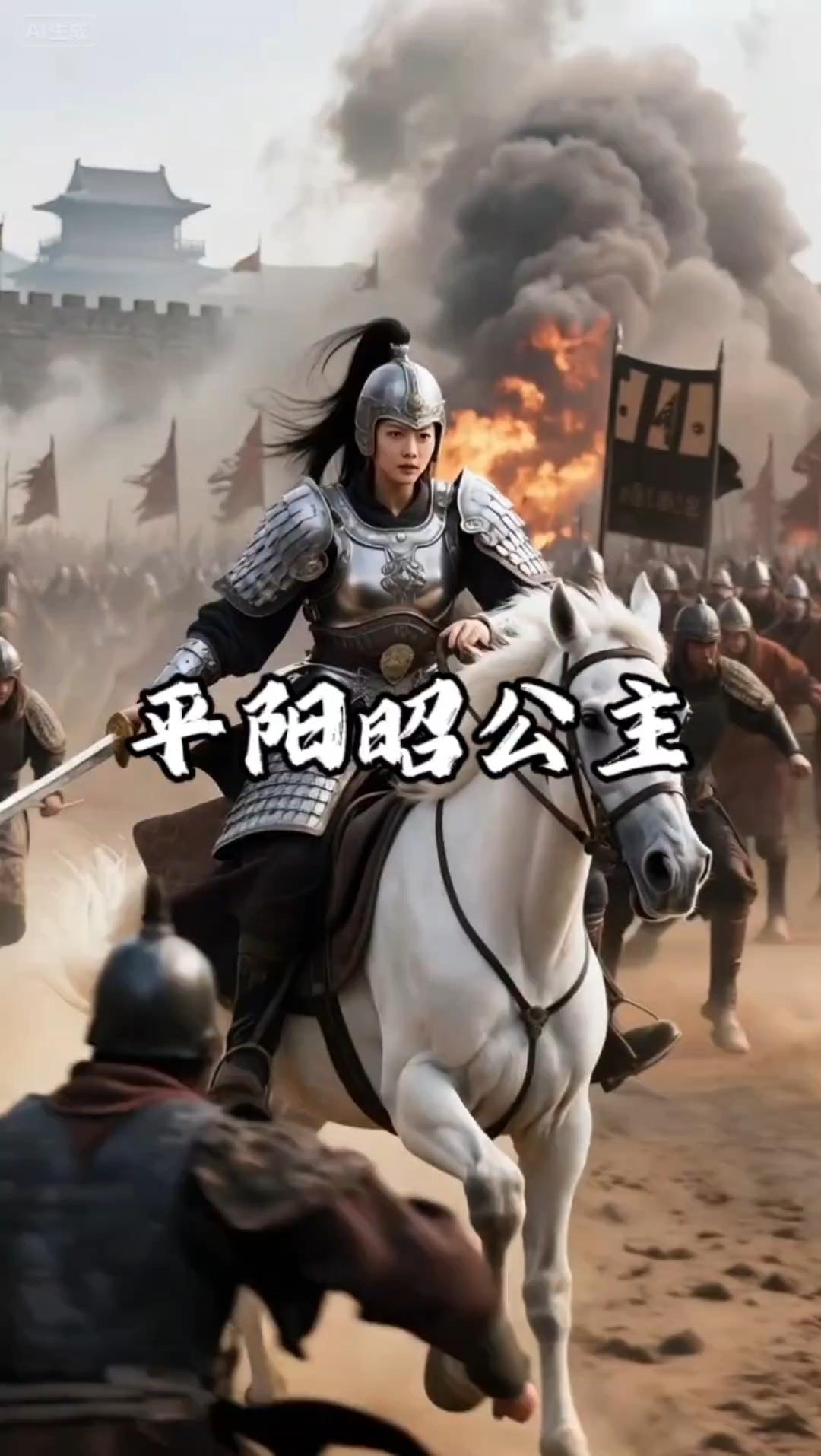 平阳昭公主堪称女中豪杰！于大唐草创之际，她于阡陌间揭竿而起，聚义兵、守关隘，以非
