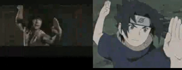 话说，日漫还挺爱抄我国武打动作的。国漫几个分镜抄袭可闹挺大的。换成日漫好像都挺宽