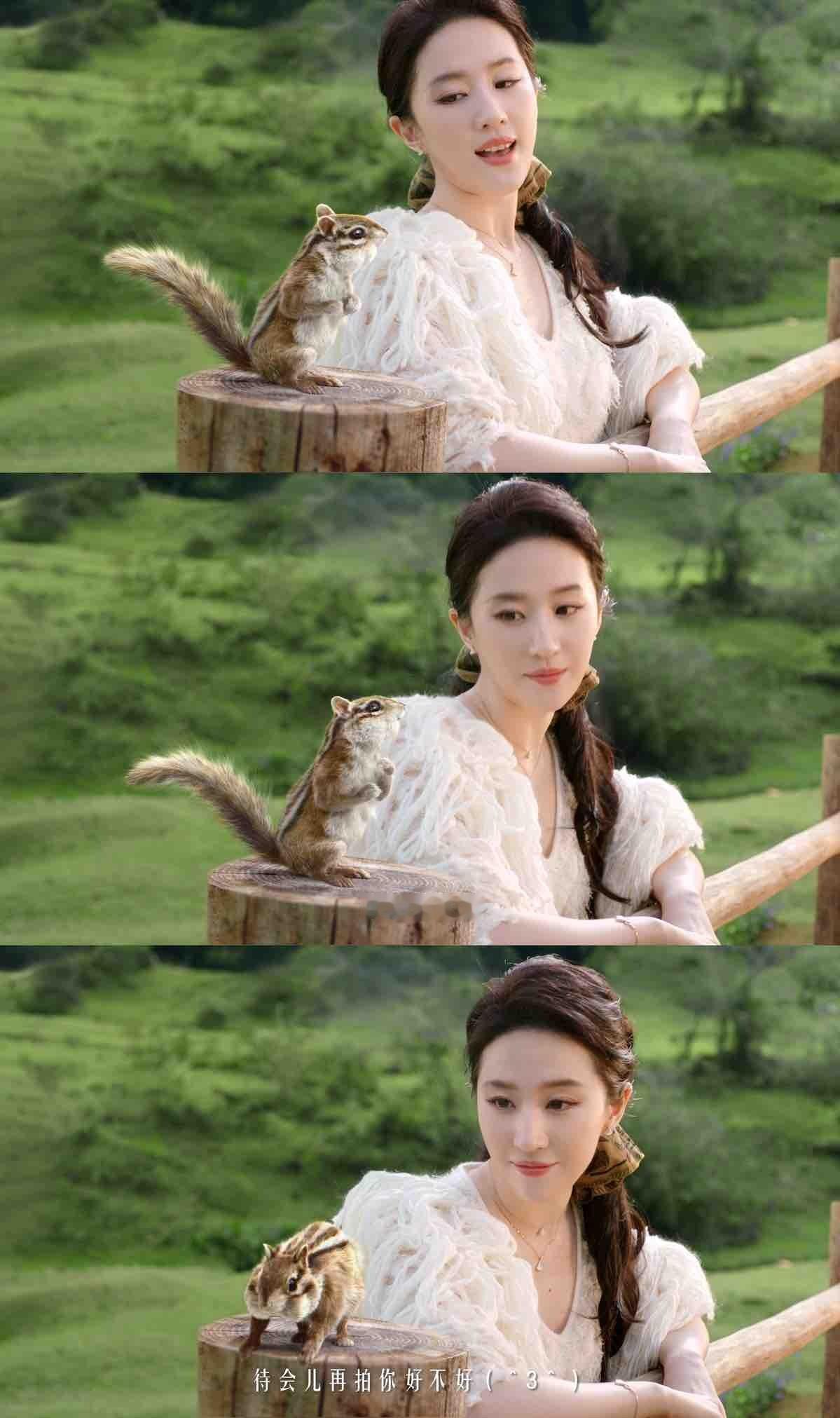 刘亦菲就这样美翻全世界游牧风的刘亦菲更美了谁能拒绝游牧风的刘亦菲！在一望无际的草