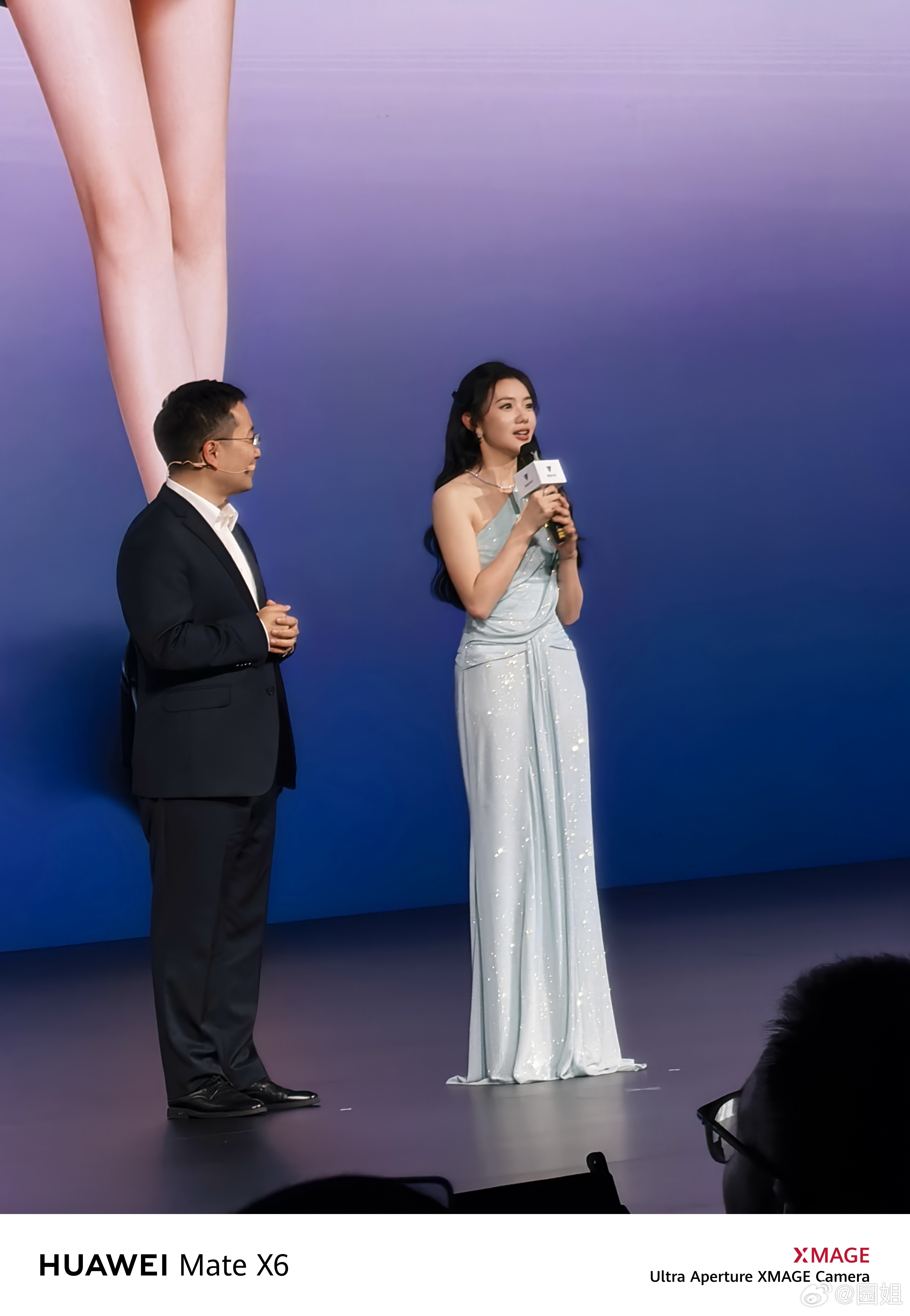 深蓝L06品牌大使刘浩存，很漂亮 