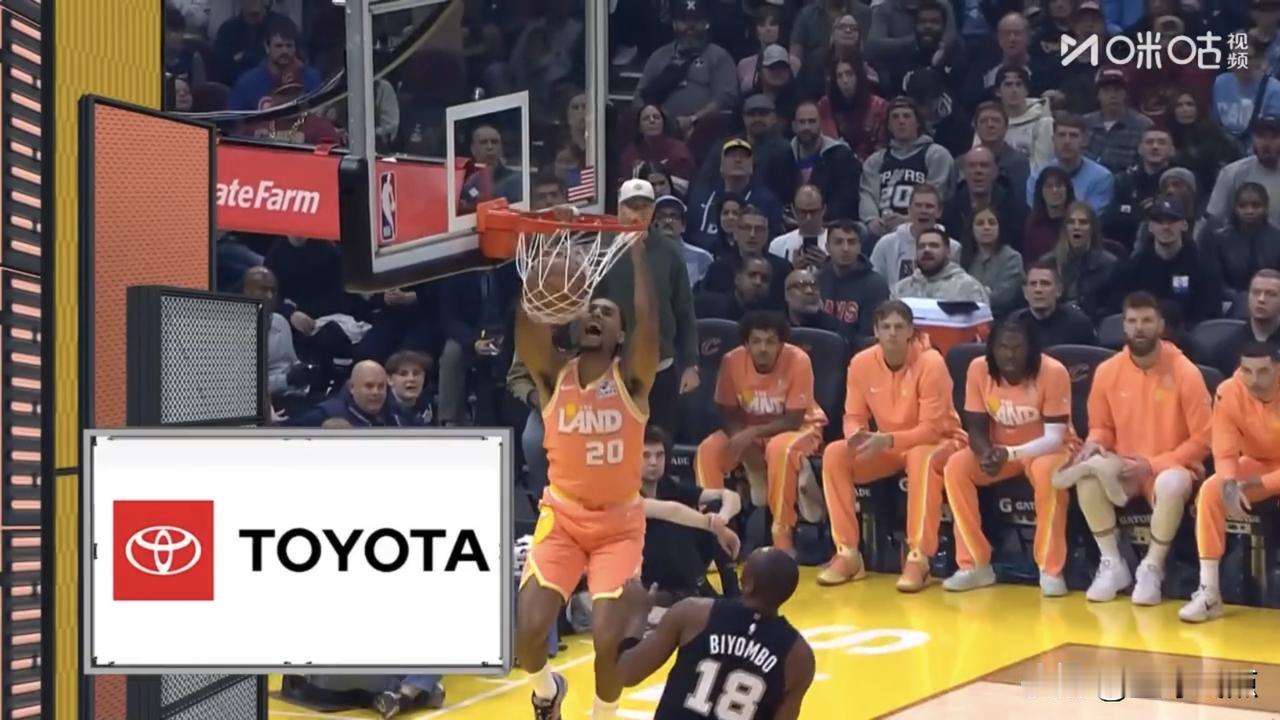 骑士队的泰森何许人也，今天骑士队主场迎战马刺队，泰森横空出世独得25分，星光甚至